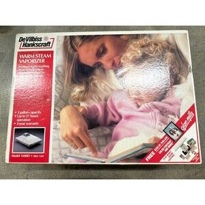 Vintage DeVilbiss Model 1200 Warm Steam Vaporizer Sealed USA Made Great SEALED